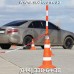 Дорожный сигнальный конус с вехой ДС9-2 низкая цена в грн, в т.ч. с НДС, доставка по всей Украине