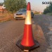 Конусы дорожные КД-12+ низкая цена в грн, в т.ч. с НДС, доставка по всей Украине