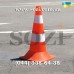 Конусы дорожные пластиковые 52см КД07 Киев низкая цена в грн, в т.ч. с НДС, доставка по всей Украине