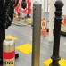 Тротуарный столбик съёмный парковочный СТ-020-М серый 750 мм - низкая цена в грн, в т.ч. с НДС, доставка по Украине 