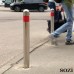 Съёмные столбики из нержавеющей стали СТ02-Н 75см - низкая цена в грн, в т.ч. с НДС, доставка по Украине 