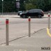 Съёмные столбики из нержавеющей стали СТ02-Н 75см - низкая цена в грн, в т.ч. с НДС, доставка по Украине 