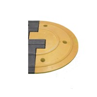 Лежачий полицейский ЛП03 боковой желтый 470х240х50mm