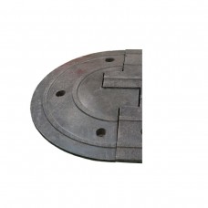 Лежачий полицейский ЛП03 боковой чёрный 470х240х50mm