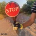 Пластиковый ручной дорожный знак YES-NO ДЗР-01 - Стоп контроль - низкая цена в грн,  доставка по Украине