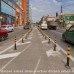 Резиновый дорожный столбик оградительный ДС42-Ч чёрно-жёлтый  -  Киев, Одесса, Львов, Харьков, Днепр - низкая цена в грн, наличие