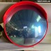 ДЗ-800-К дорожное обзорное сферическое зеркало с козырьком (800мм) - наличие, низкая цена в грн
