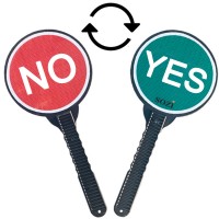 Ручной дорожный знак YES-NO ДЗР01