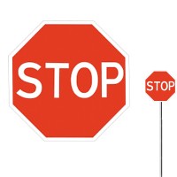 Знак 2.2 Проезд без остановки запрещён