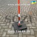 Переносной пластиковый столбик - веха сигнальная  ДС5